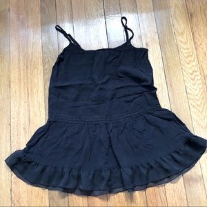 BP black lace tank top